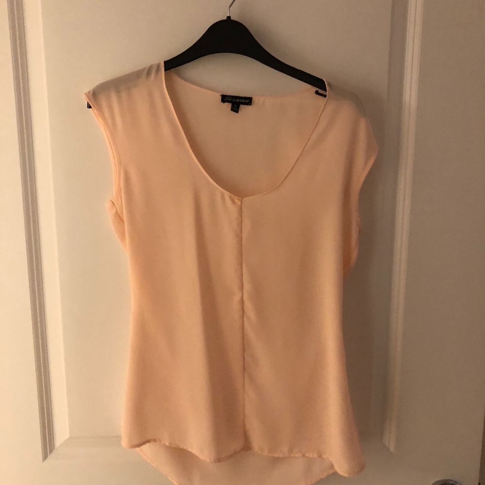 Pink Shinestar sleeveless top